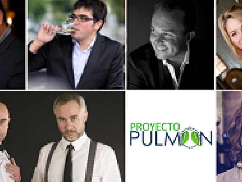 Vino y arte para la investigación y docencia contra el cáncer de pulmón