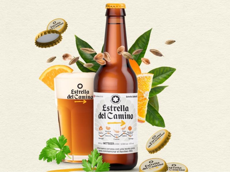 Estrella del Camino-cerveza