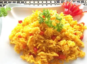 Arroz con maíz a