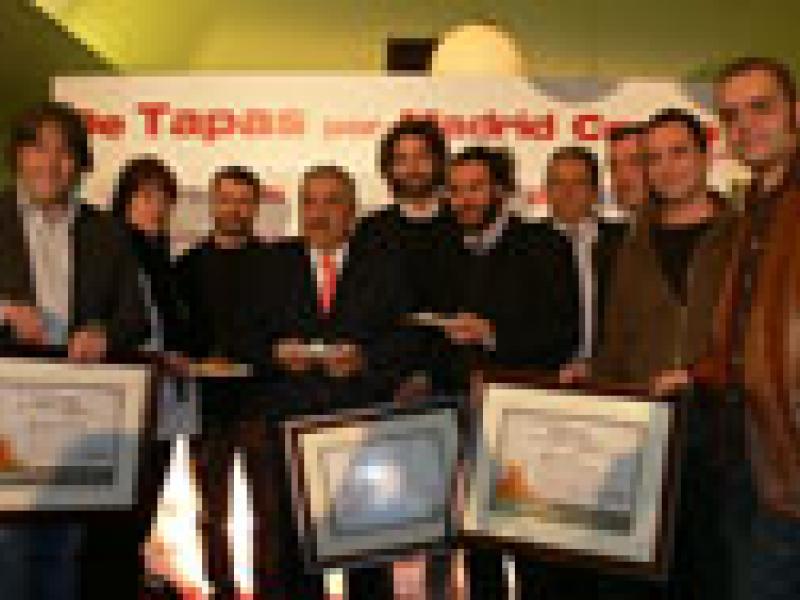España: Entregan premios a las mejores tapas de Madrid