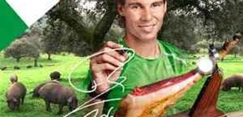 Los Jamones Ibéricos de España con Nadal en Roma Los Jamones Ibéricos de España con Nadal en Roma