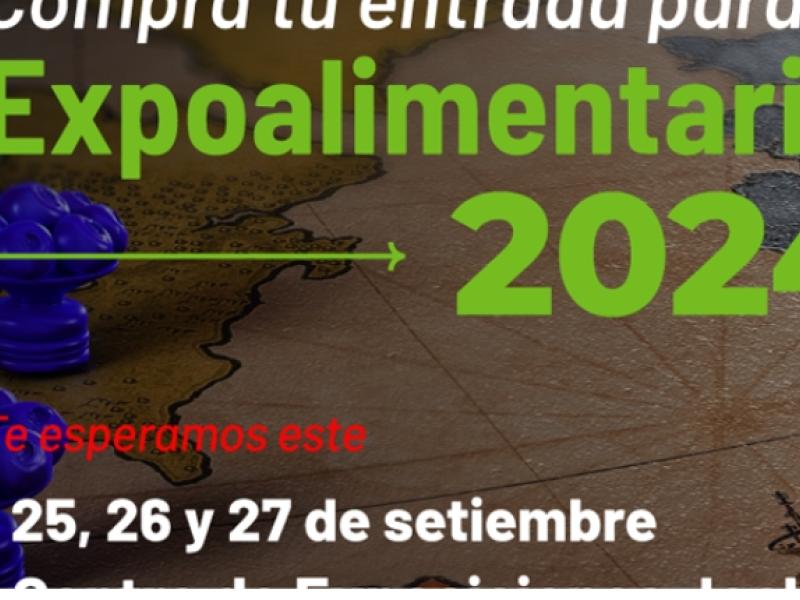 Del 25 al 27 de spetiembre tendrá lugar Expoalimentaria Perú 2024 en Lima