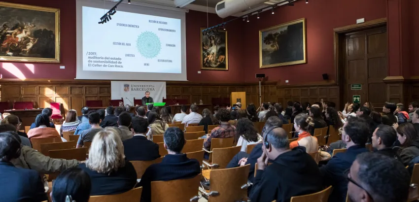 Ponencia Joan Roca en el Science & Cooking World Congress Barcelona 2022