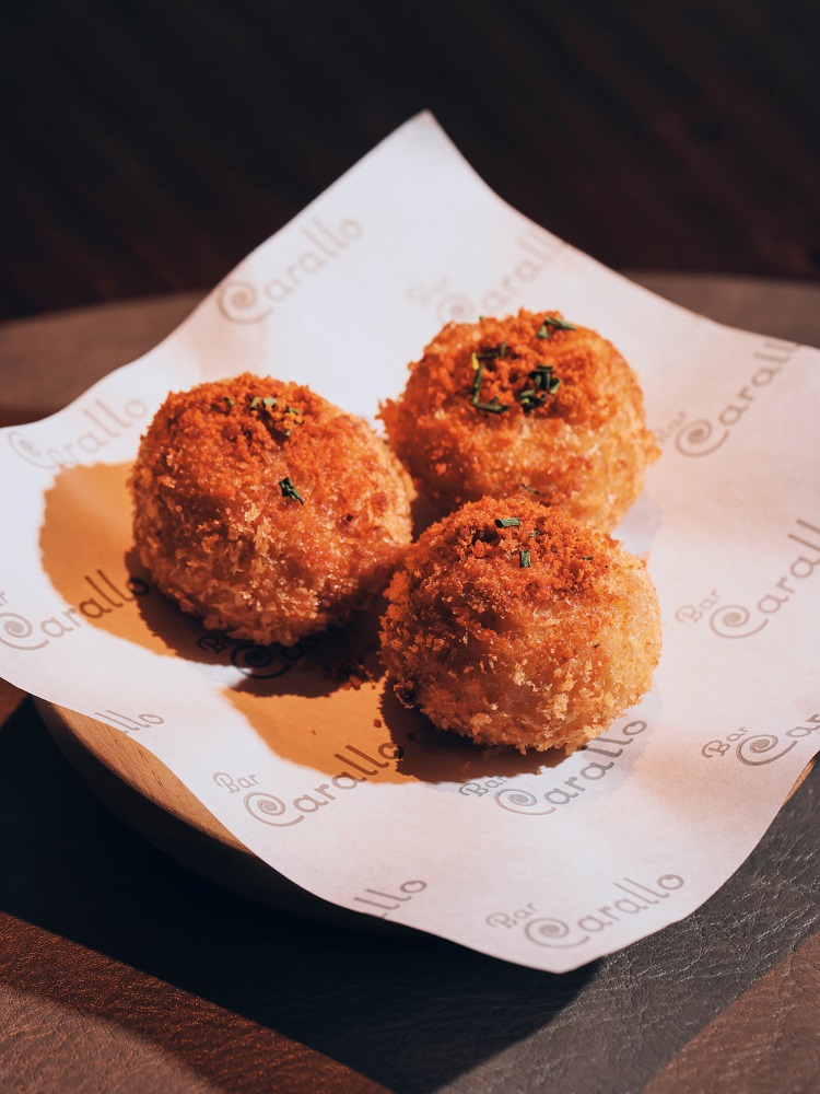 Croquetas de zorza o de mejillón tigre (10’50€/3uds)