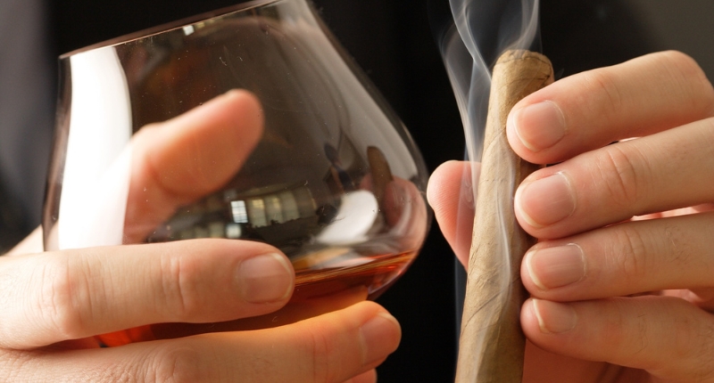habanos y bebidas