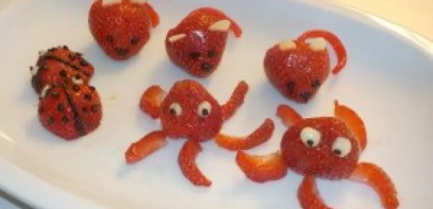 Ideas con fresas para endulzar tus fiestas infantiles Ideas con fresas para endulzar tus fiestas infantiles