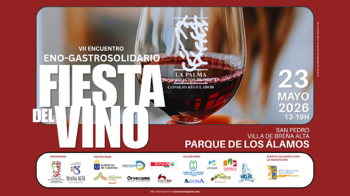 Fiesta del Vino – VII Encuentro EnoGastrosolidario de La Palma