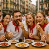 comiendo en San Fermín