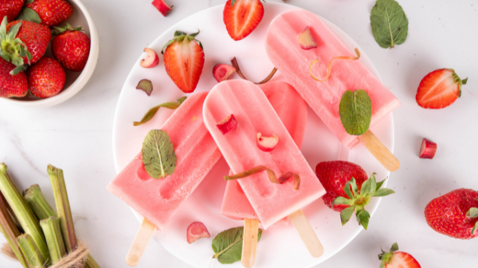Este verano prepara helados caseros con fruta fresca