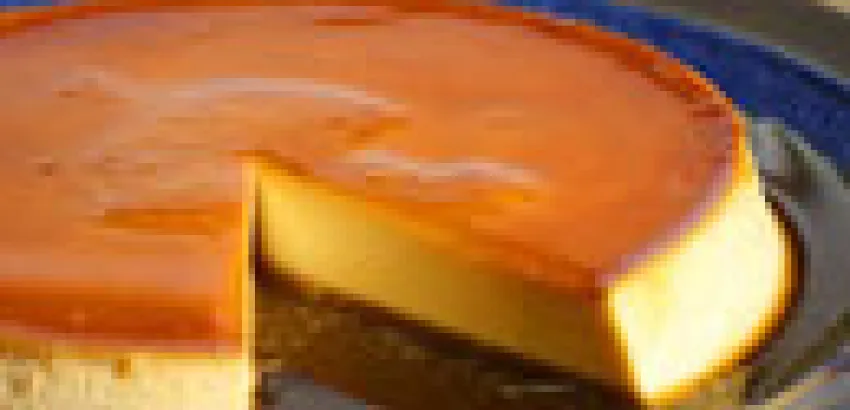 Flan de queso Flan de queso