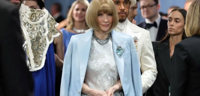 Anna Wintour en la MET Gala 2025 (Foto: metgalaofficial_) Anna Wintour en la MET Gala 2025
