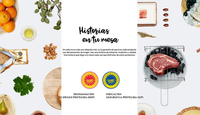 "Historias en tu mesa", campaña para conocer y reconocer los sellos europeos de calidad diferenciada DOP e IGP