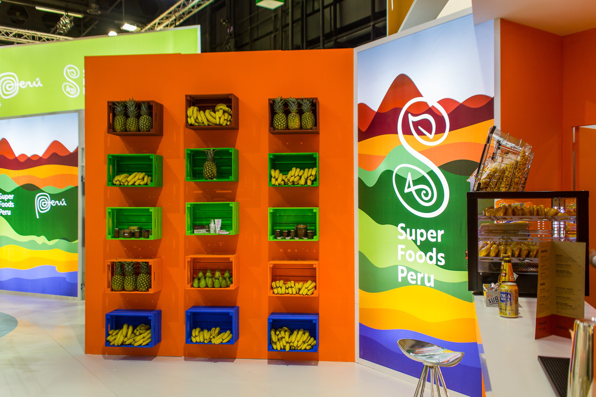 Alimentaria 2018- stand-Peru-Super-Foods