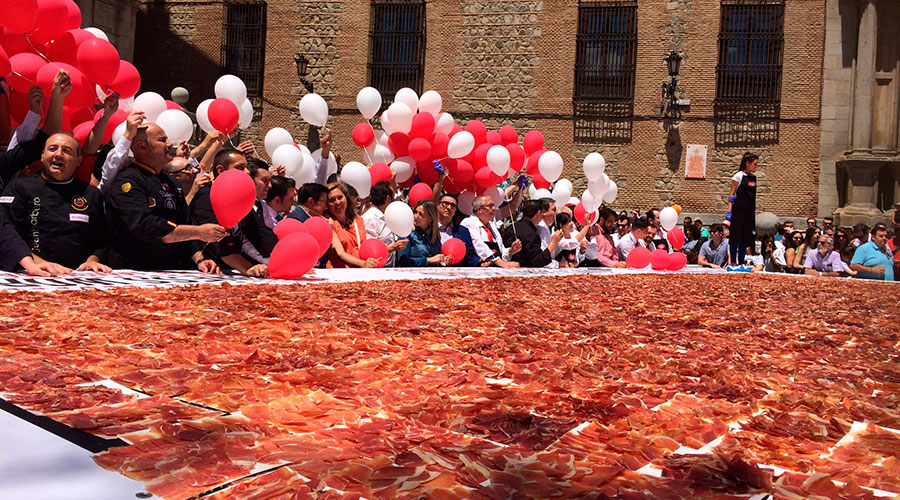 Record Guinness-Toledo-jamon-cortado