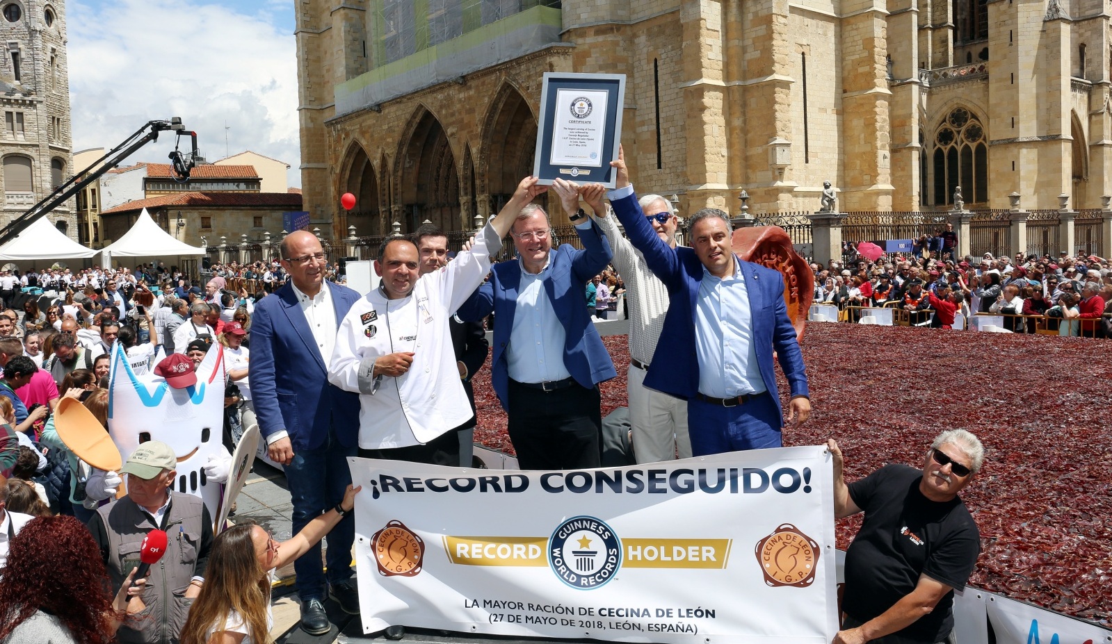 Record Guinness-Leon-cecina