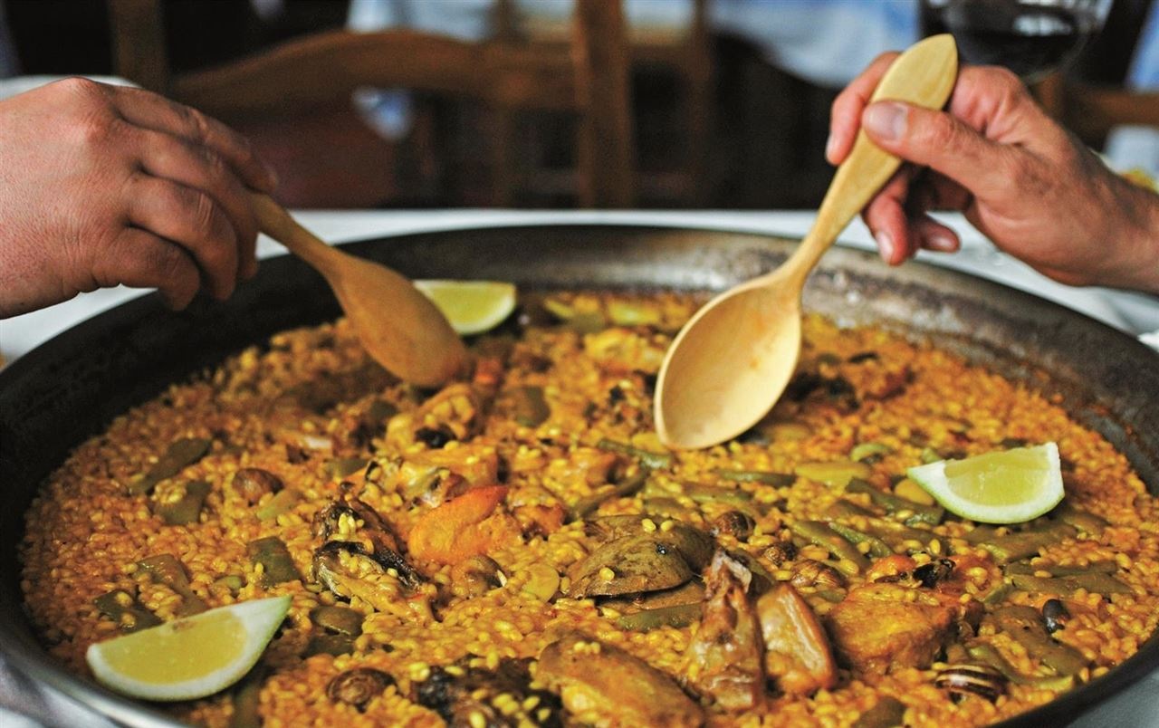 Receta paella de verdad