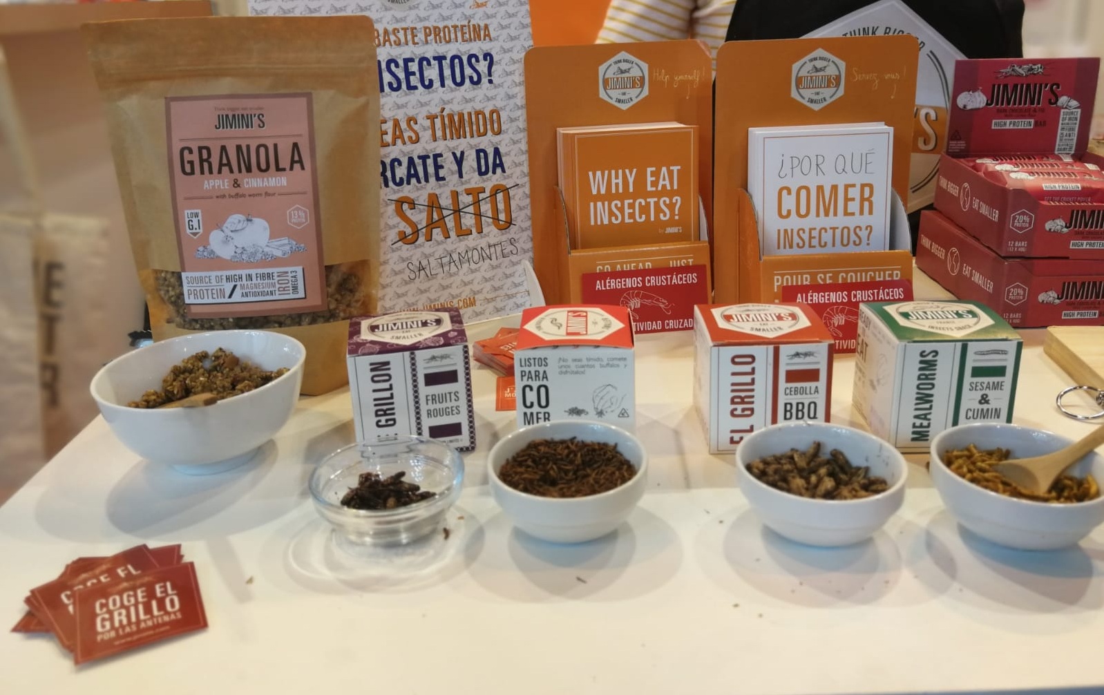 Salon de Gourmets-Jimini’s-productos-aperitivos-de-insectos