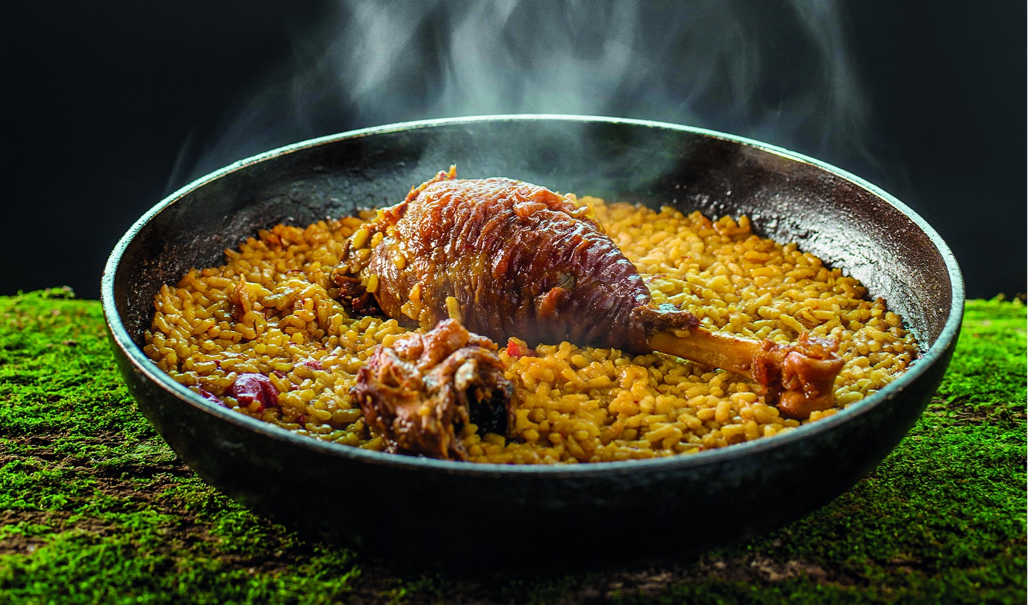 Arroz con pitu de Caleya