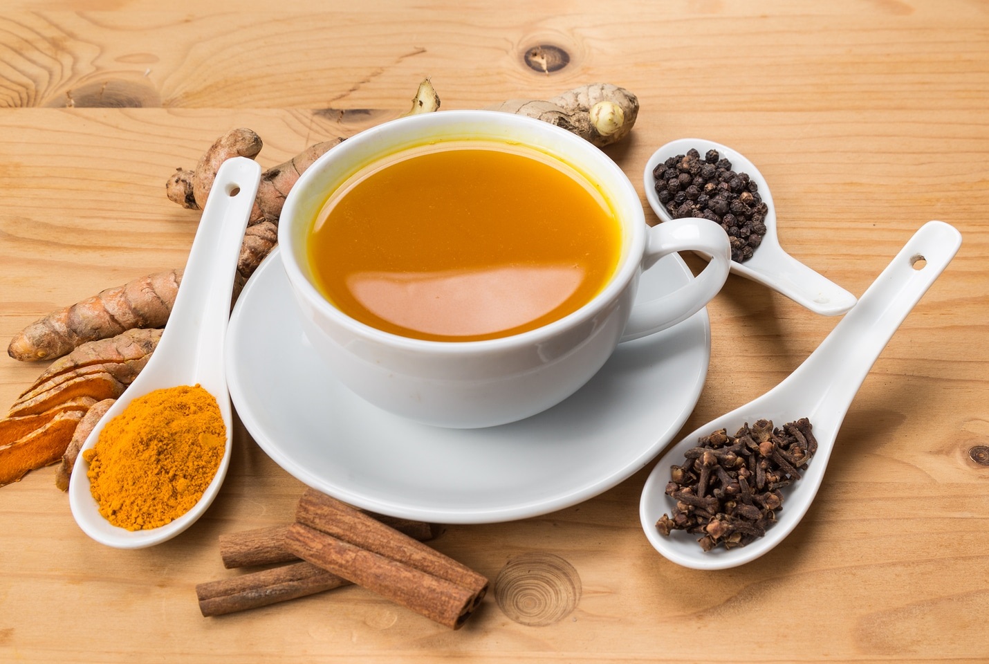 superalimentos-Té de cúrcuma