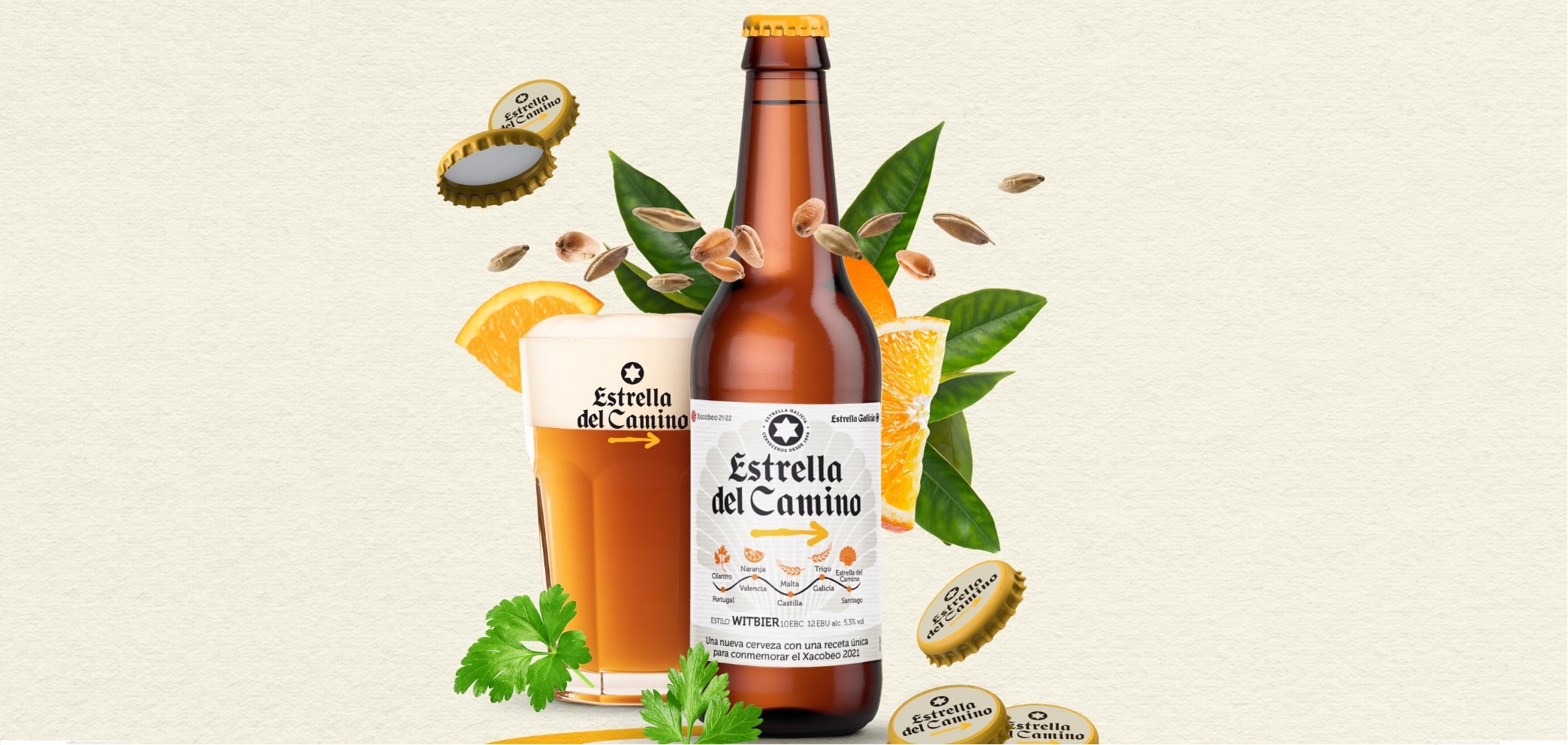 Estrella del Camino-cerveza