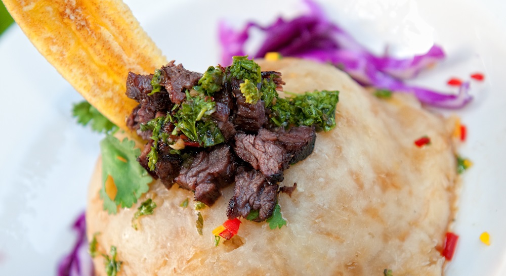 Gastronomía-Puerto Rico-Mofongo-con-carne