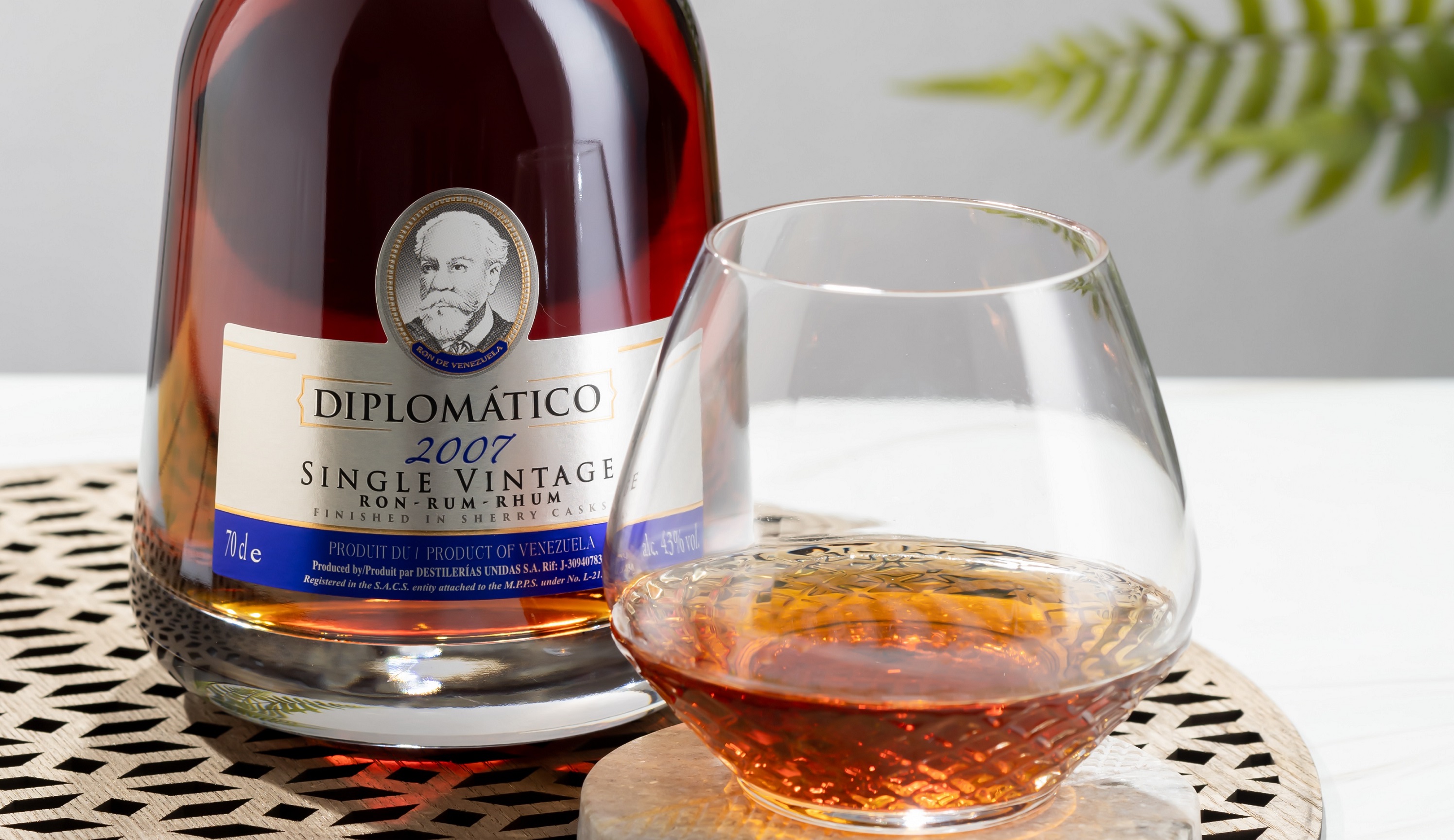 Single Vintage 2007-Ron-Diplomático