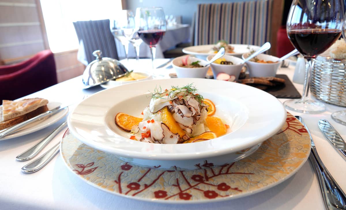 Celestyal Cruises-gastronomía 