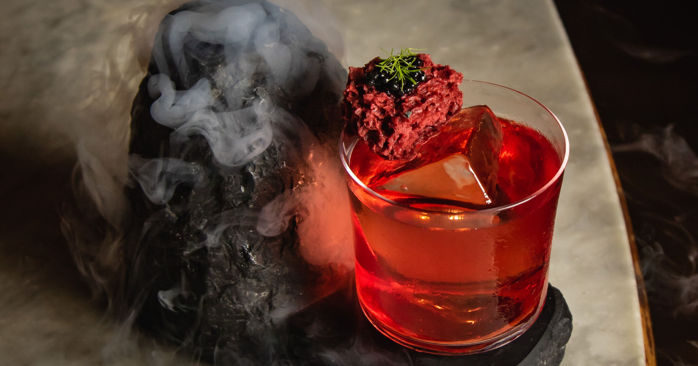 Paradiso menú Universo Vulcano Negroni