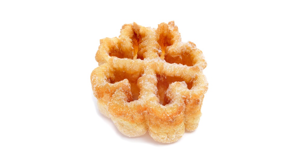 flor frita Semana Santa postre