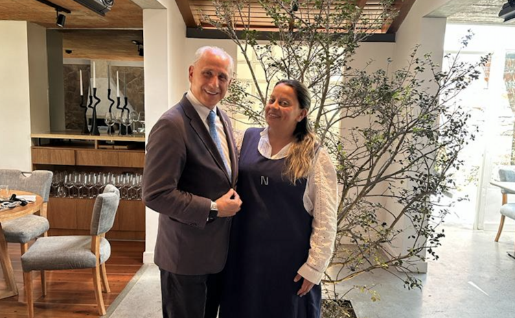 Pía Salazar y José Carlos De Santiago