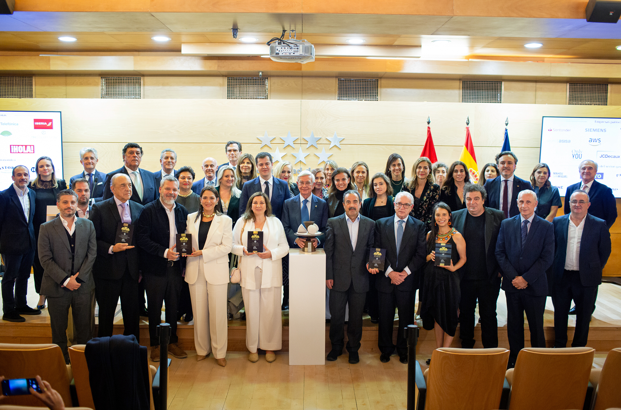 Entrega de los II Galardones Iberoamericanos de Gastronomía.
