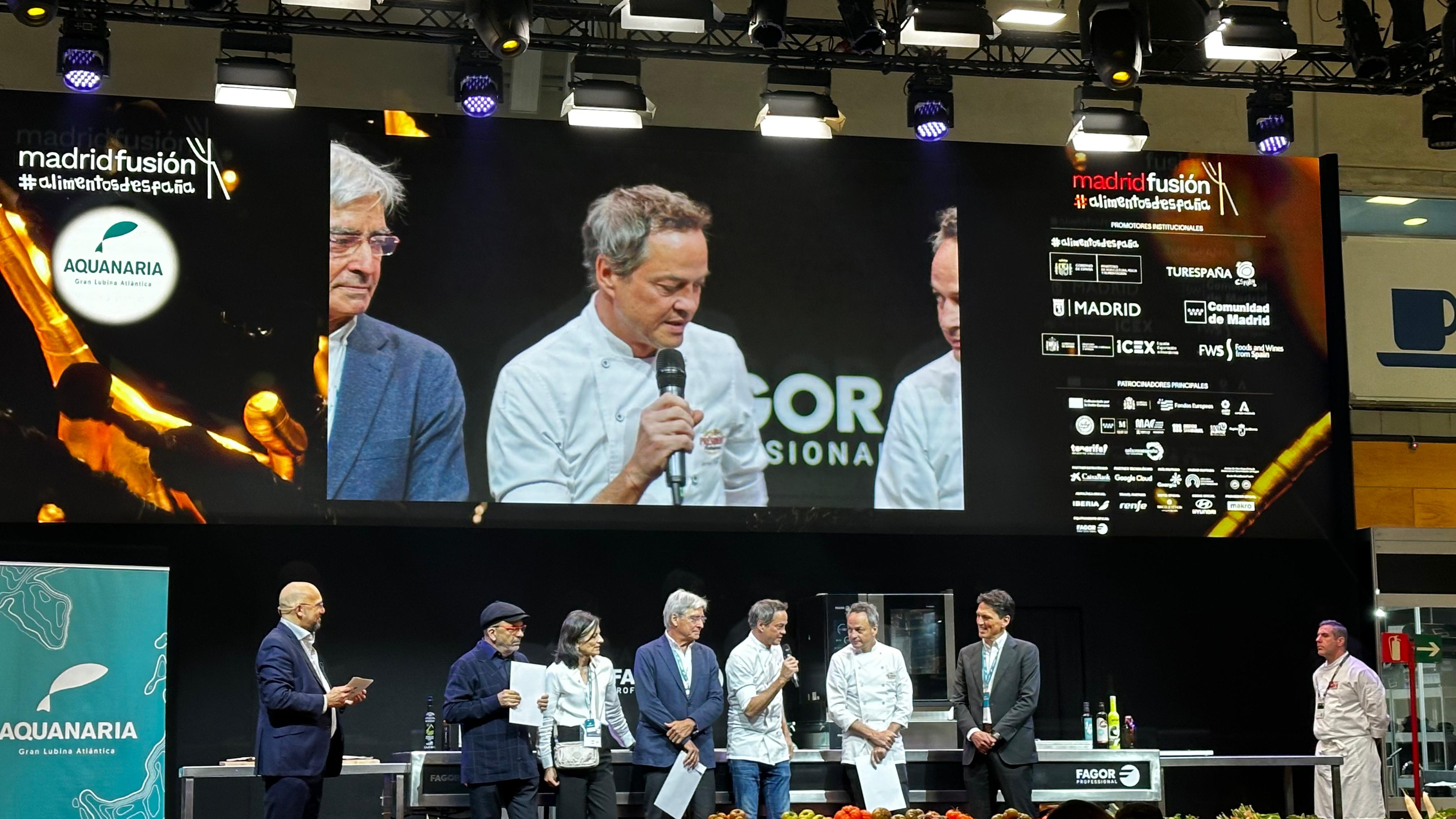 Premio Sostenibilidad Aquanaria Madrid Fusión Alimentos de España
