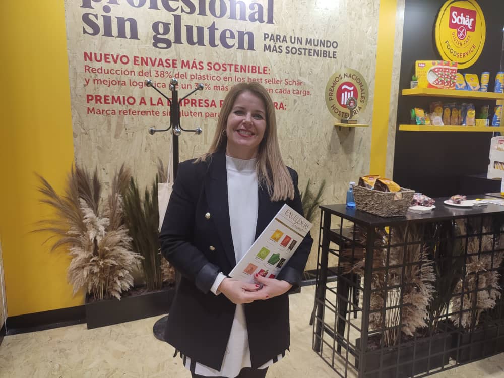 María Delgado, responsable de hostelería de España y Portugal de Schär 