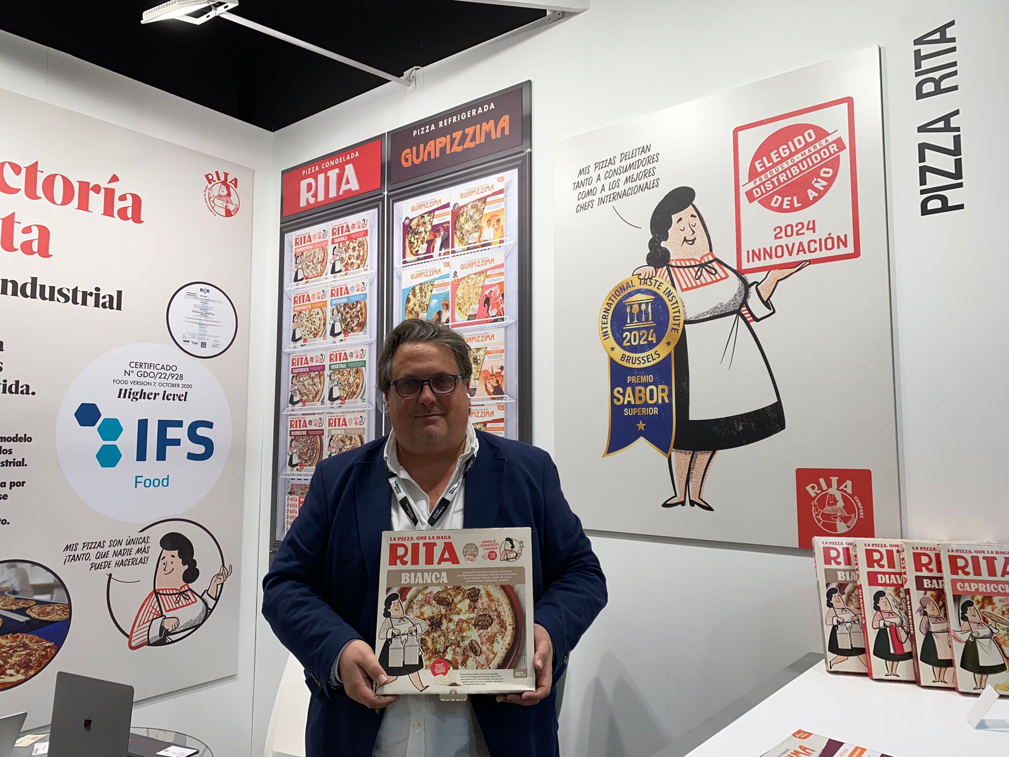 Carlos Díaz Crespo, director general de Pizza Rita