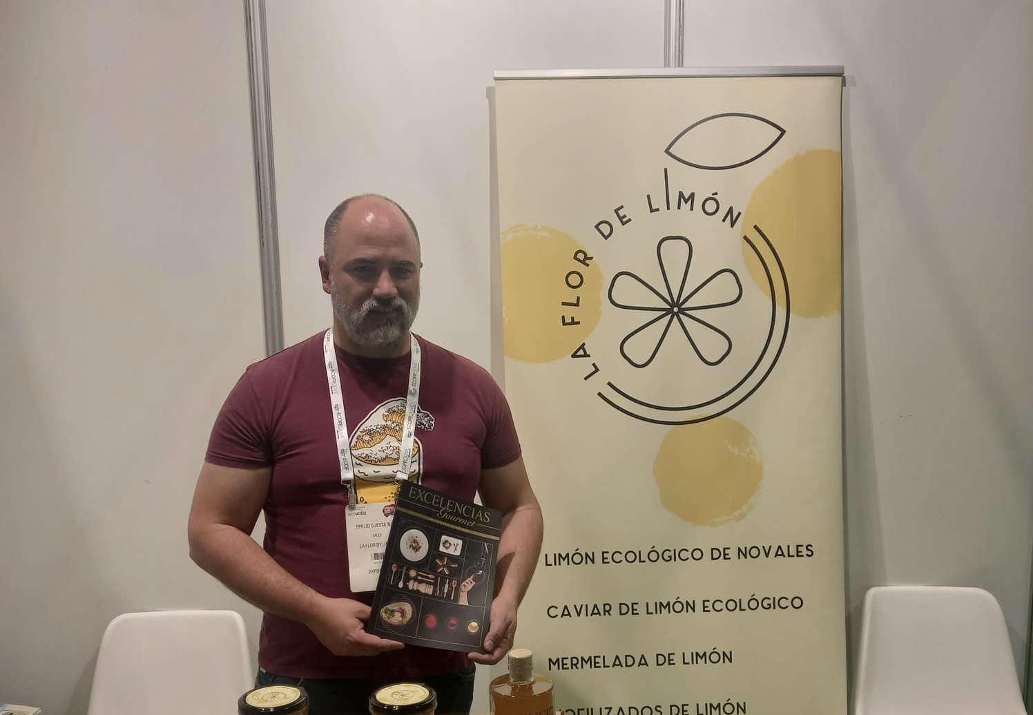 Emilio Cuesta, gerente de La Flor de Limón