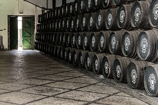 Bodega de vino oporto ( Créditos: Alberto de Francisco, CC BY 2.0, via Wikimedia Commons)