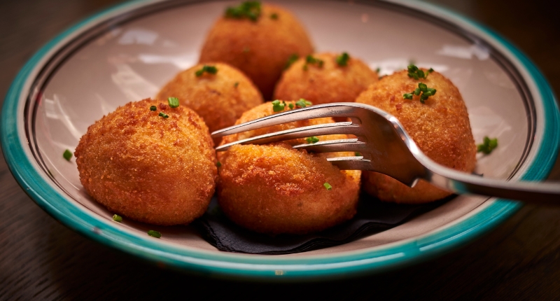 Croquetas al plato