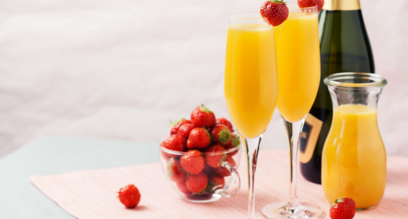 cócteles con cava mimosa