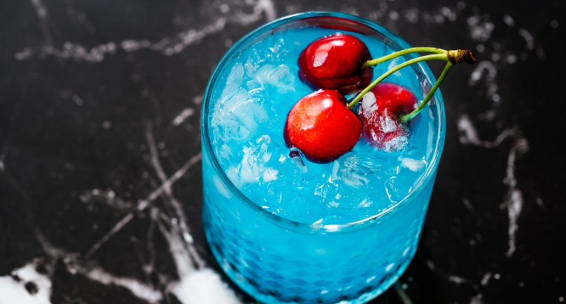 cóctel Blue Lagoon
