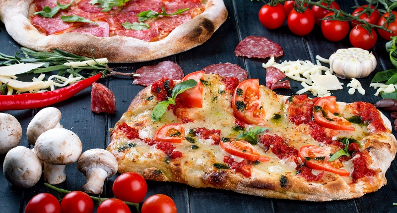 pizza romana y napolitana