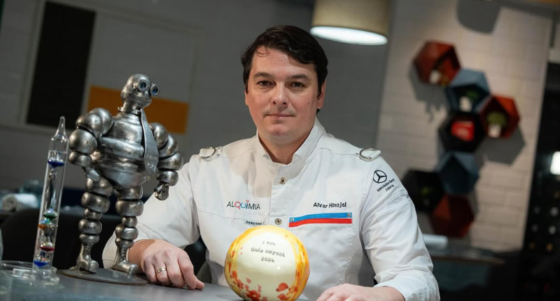 Alvar Hinojal del restaurante Alquimia en Valladolid