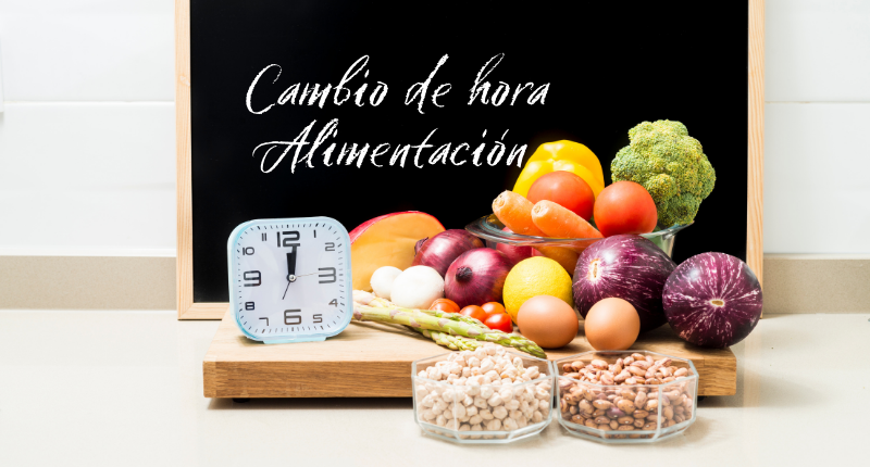 cambio de hora alimentación