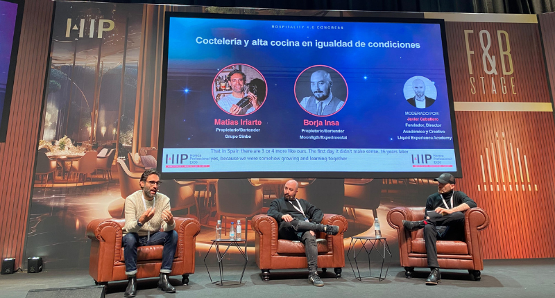 "Coctelería y gastronomía en igualdad de condiciones"
