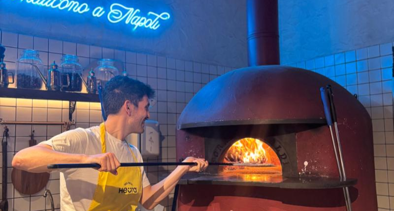 Pizza de Heura en Grosso Napoletano Lab
