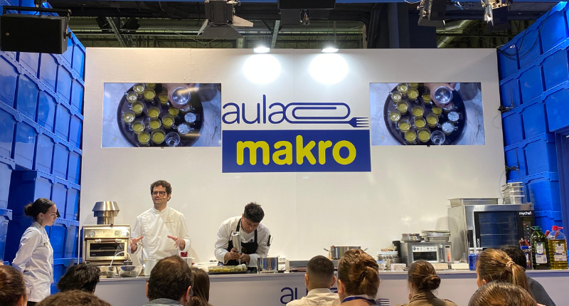 Manu Franco en el showcooking de HIP 2025
