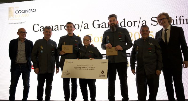 finalistas del Concurso Cocinero/a y Camarero/a del Año 2025-2026