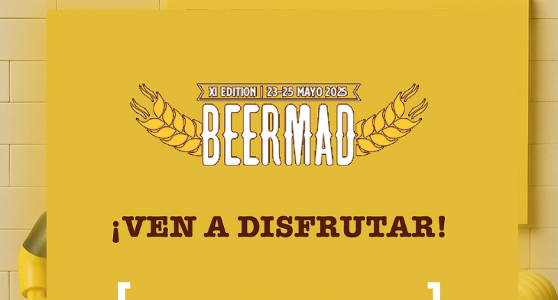 Madrid acoge Beermad del 23 al 25 de mayo