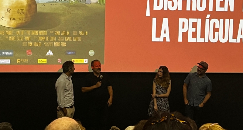 estreno del documental "Buda salta el muro"