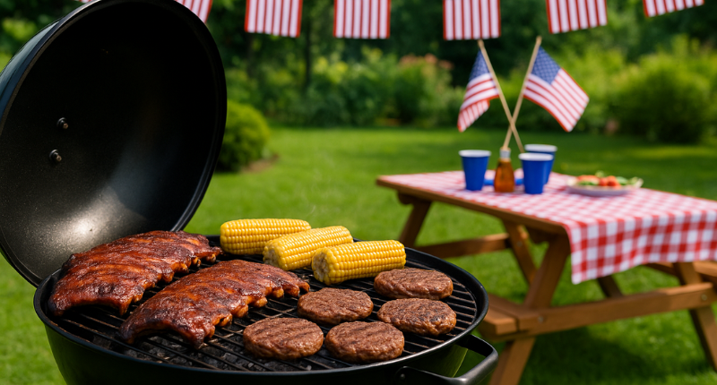 Barbacoa comida típica 4 de julio