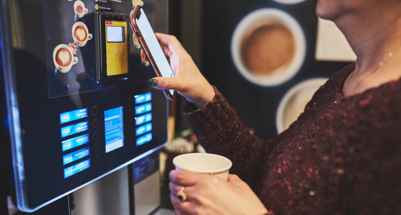 maquina café vending